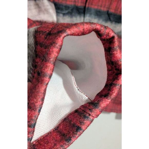 Multicolor Plaid Adults Jacket Size L - Picture 4 of 8